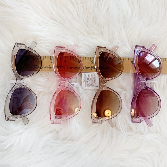 Pink Cat Eye Sunglasses - Picture 12 of 12